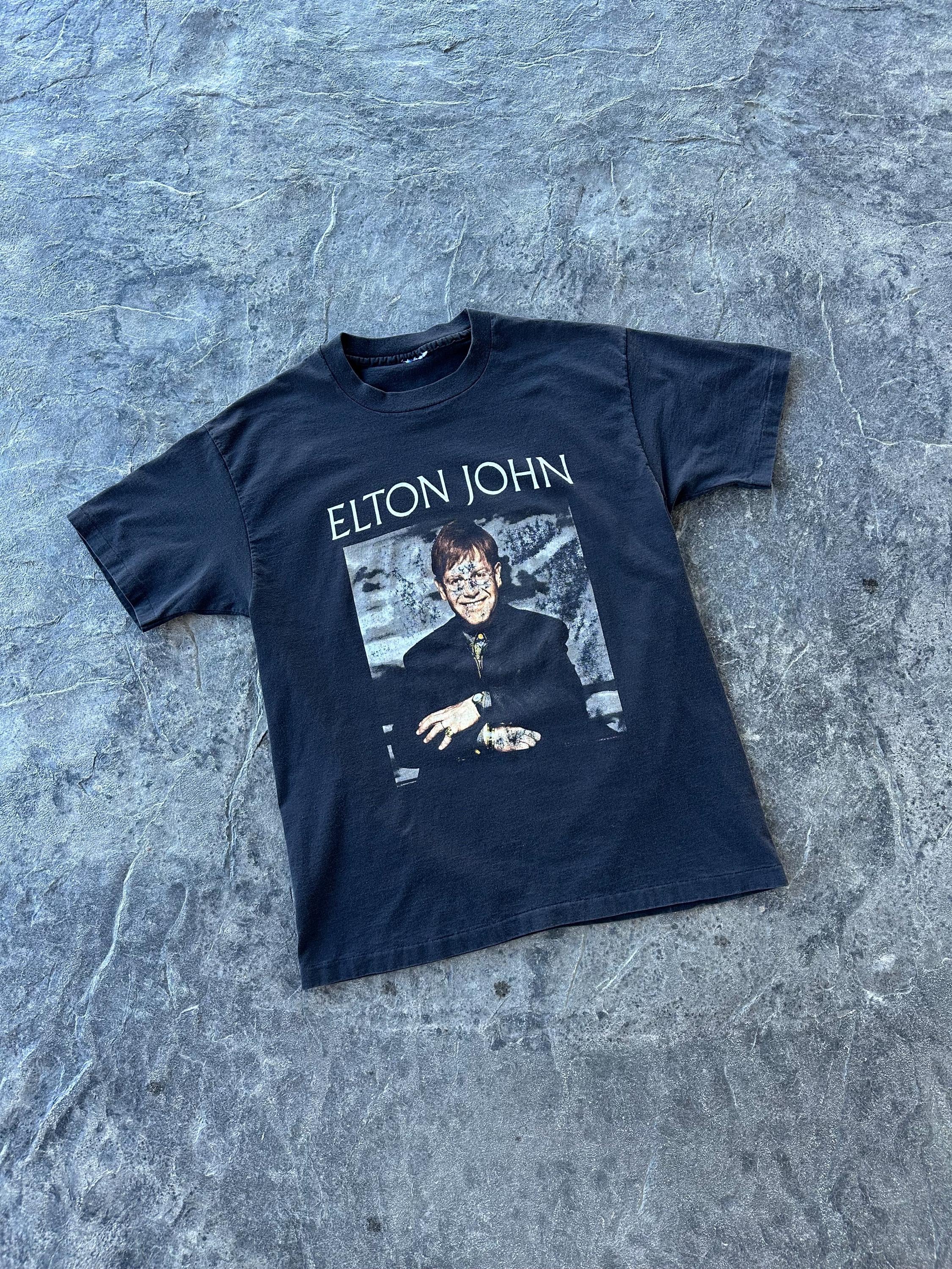 90s Elton John Shirt - Etsy