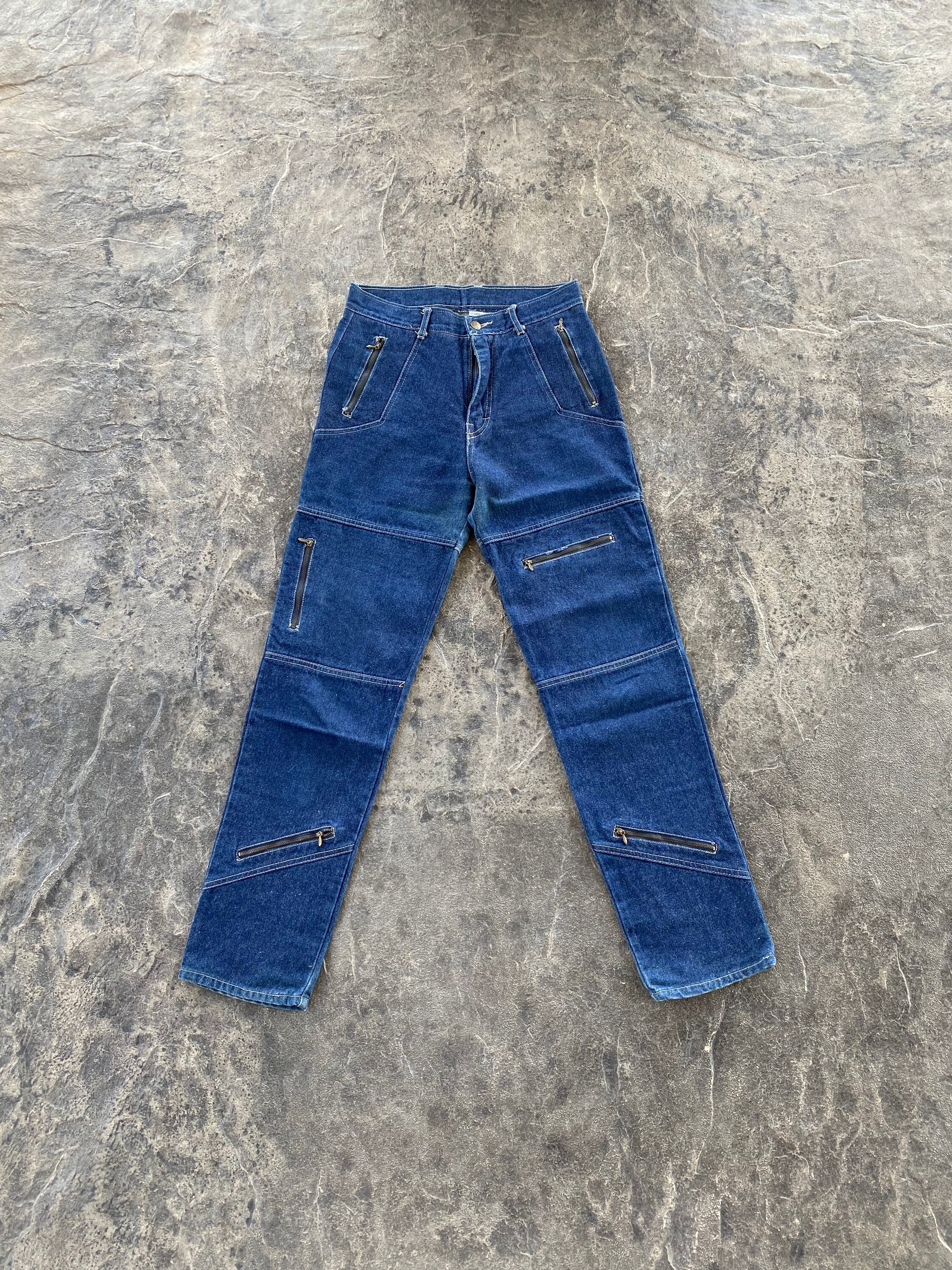 Ariana dark wash top painter pants slim leg