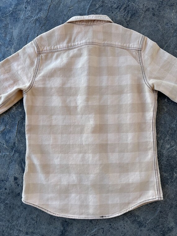 All Cotton Long Sleeve Checkered Button Down Shir… - image 4
