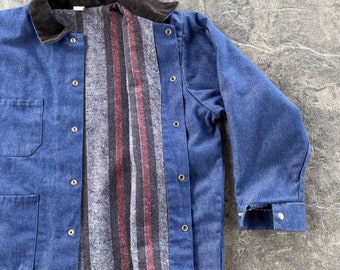 prison blues yard coat