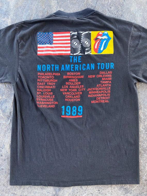 80s The Rolling Stones Steel Wheels North American To… - Gem