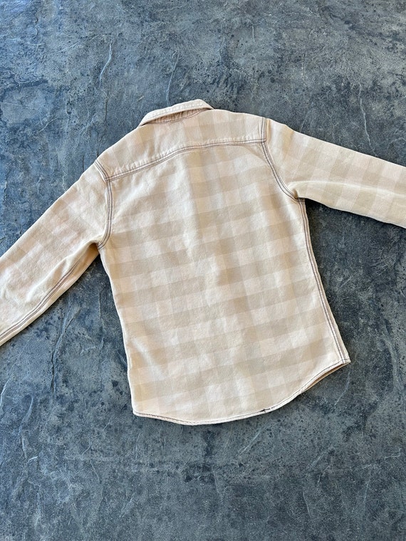 All Cotton Long Sleeve Checkered Button Down Shir… - image 2
