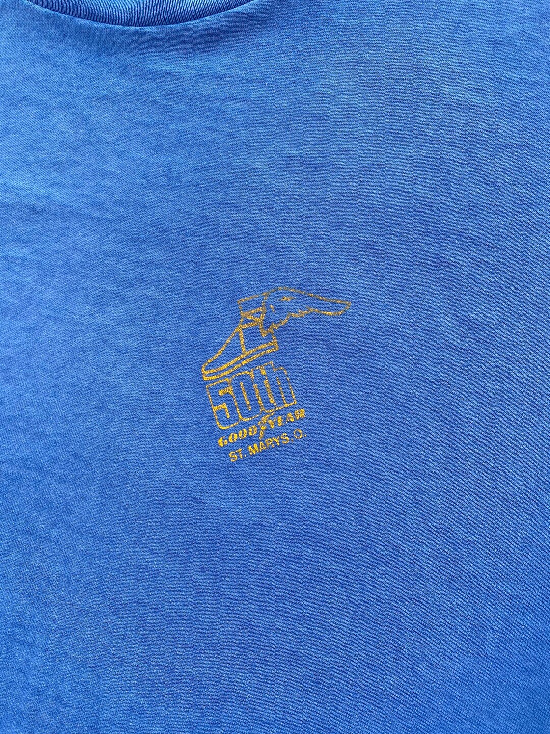 80s 90s Goodyear Tires 50th St. Marys Single Stitch T Shirt Etsy