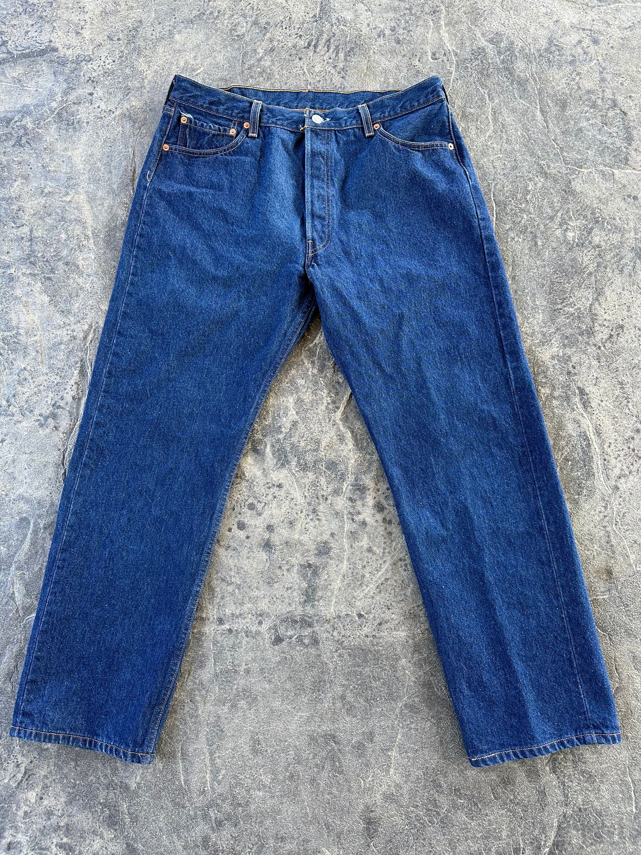 パンツ 90s USA Levis 501XX denim dark navy W32 Vintage 90s Levis 501xx USA made Denim Jeans 32x34 | eBay