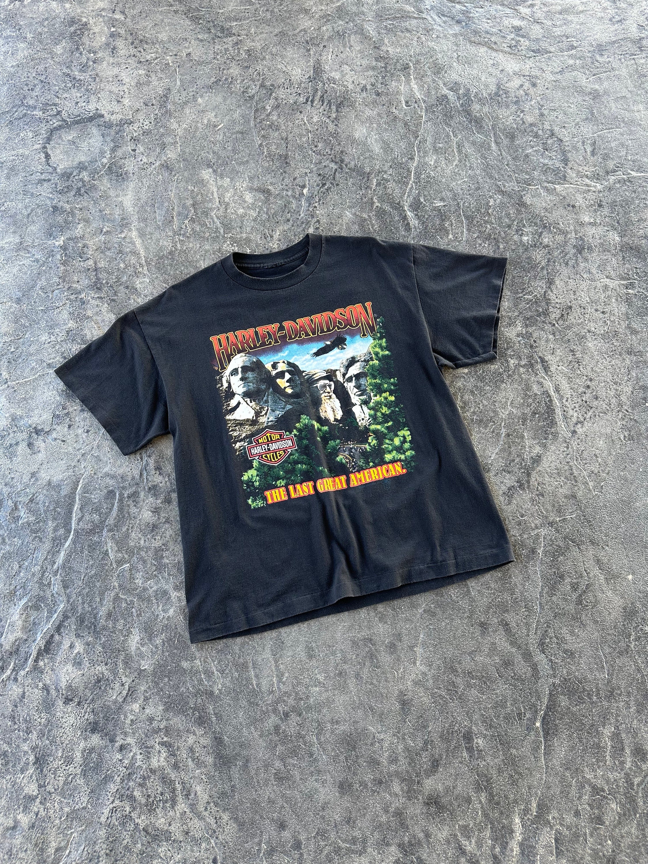 Harley Davidson the Last Great American Sturgis 50th Double Sided 
