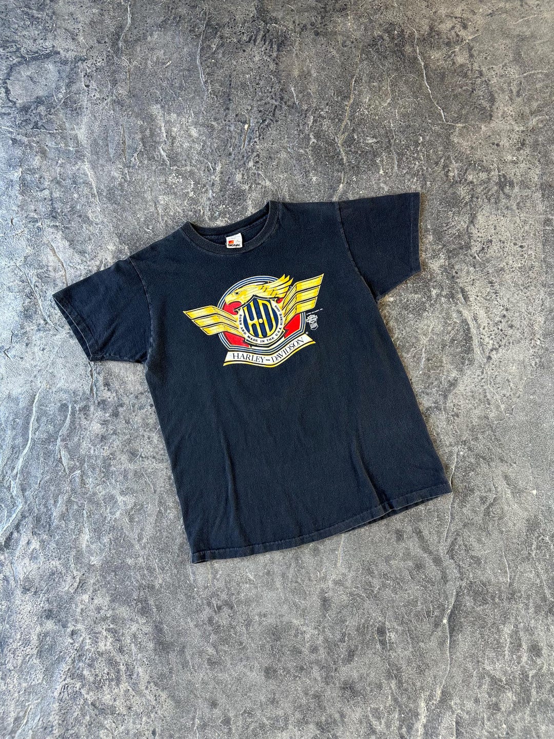 80s Harley Davidson カリフォルニア ビンテージ フェード