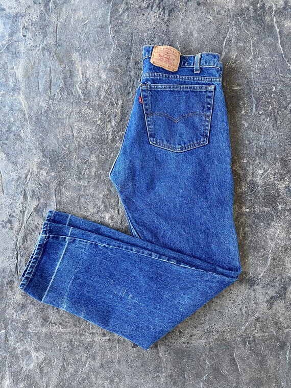 80s Levis 505 Medium Wash Straight Leg 