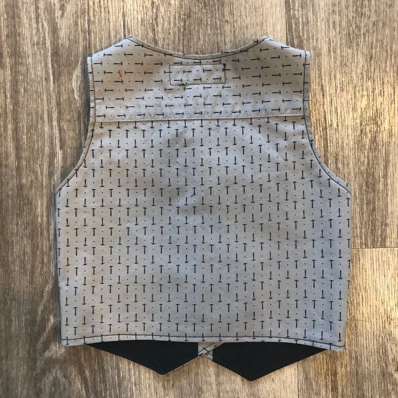 12 Month Hammer print Vest Chip