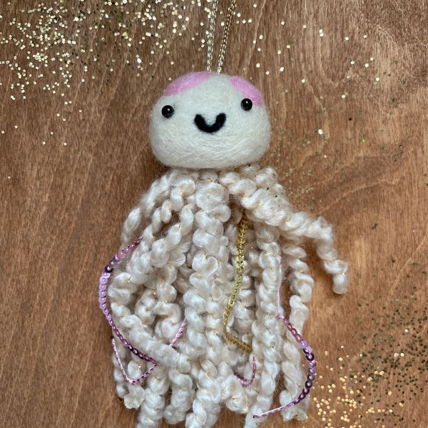 Jellyfish Ornament | Ornament | Handmade Ornament | Handmade Jellyfish Ornament