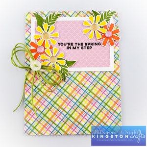 Kingston Crafts 12x12 Digital Paper Patterns Spring image 8