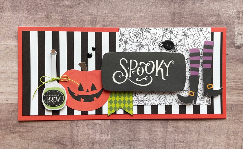 Kingston Crafts Halloween Slimline Paper Packs image 8