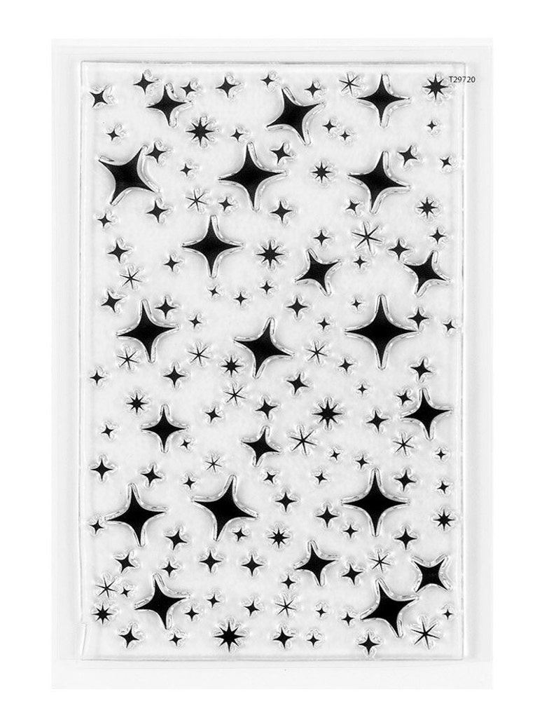 Kingston Crafts Photopolymer Stamps Assorted Designs Stars