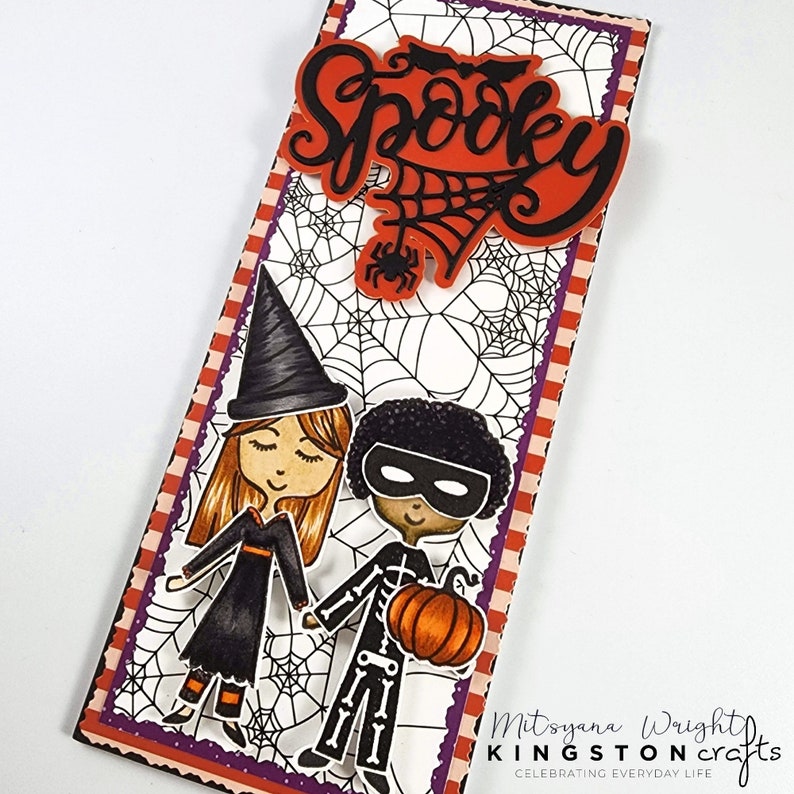 Kingston Crafts Halloween Slimline Paper Packs image 7