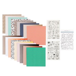 Pet Paper Dolls Stamps/Dies and Paper Pad image 1