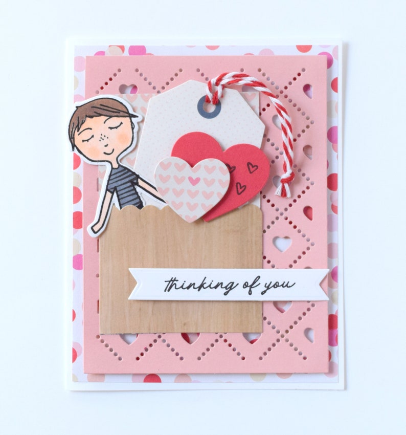 Kingston Crafts Love Collection Paper Dolls Stamps/Dies image 5