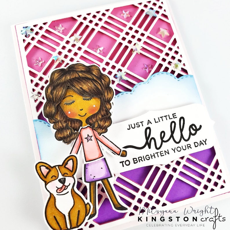 Pet Paper Dolls Stamps/Dies and Paper Pad image 4