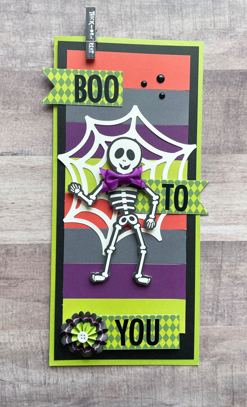 Kingston Crafts Halloween Slimline Paper Packs image 4