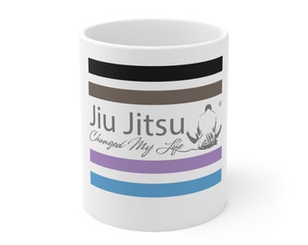 Jiu Jitsu Changed My Life belts MUG