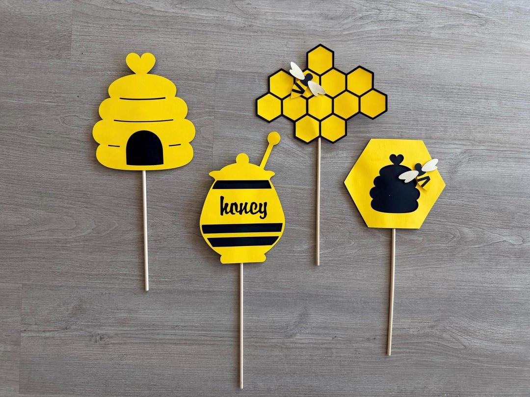 Bee Themed Photobooth Props - Etsy