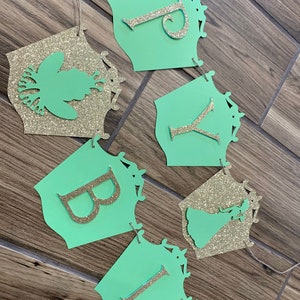 Princess Tiana Birthday Banner | Tiana Party Decor | Custom Name Banner | Princess and the Frog Theme