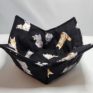 Cat Microwavable Bowl Cozy