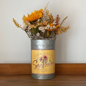 Bouquet of Sunflowers | Original Thanksgiving Centrepiece | Country Decor |Quality Silk Flowers