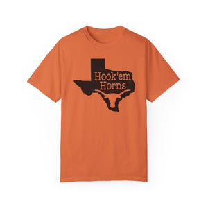 UT Texas Hook&#39;em Horns Unisex Garment-Dyed T-shirt