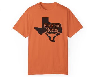 Texas Unisex Garment-Dyed T-shirt