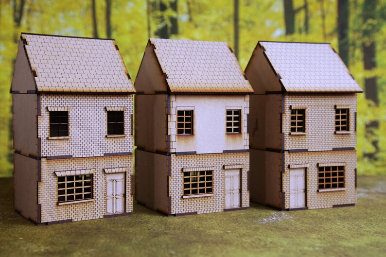 6 Building Pack 28mm Modular Building Blocks for WWII Etsy