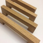 Oak Wood Drawer Dresser Handle Modern Cabinet Pulls Wooden Drawer Handles Home Decor