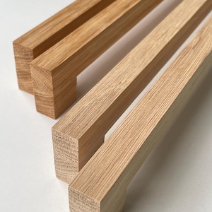 SW015 Solid Oaq Handles/Cabinet Pull/Wooden Handles