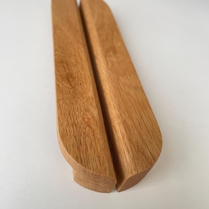 SW008 PAX rundad kant/Parhandtag/Trähandtag/Skåphandtag/Solid handtag