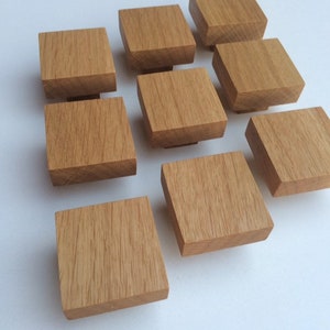 SW051 Oak Square Knobs ,Square knobs,Modern knob,Pull