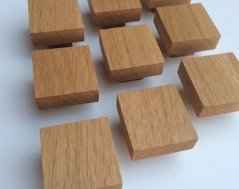 SW051 Oak Square Knobs ,Square knobs,Modern knob,Pull