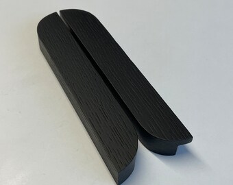 SW126 Black Wooden Handles/Cabinet Drawers/Modern Pulls