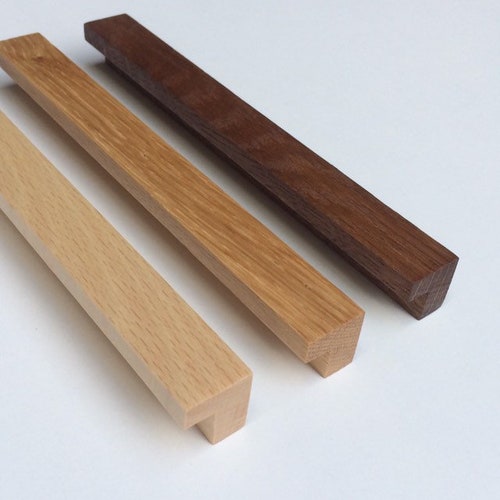 SW016 Line Pulls/oaq Handles/wooden Handles Etsy
