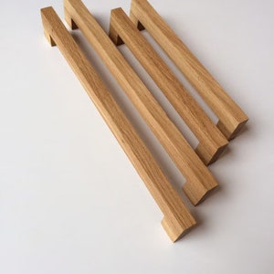 SW015 Solid Oaq Handles/Cabinet Pull/Wooden Handles