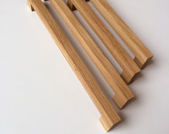 SW015 Solid Oaq Handles/Cabinet Pull/Wooden Handles