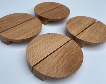 SW012 Circular Handles/Half Moon Handles/Wooden Knobs/Pulls/Modern Handles