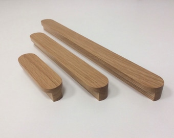 SW072 Wooden Solid Pulls/Oaq Handles/Cabinet Pulls/Handles