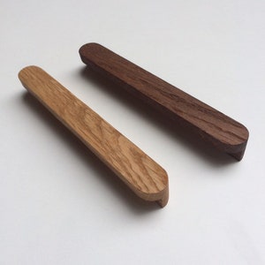 SW005 Thin Wooden Handles/Modern Handles/Cabinet Pulls