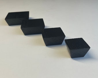 SW143 Oaq Knob/Modern Black Pulls/Wooden Drawer/Cabinet Pulls