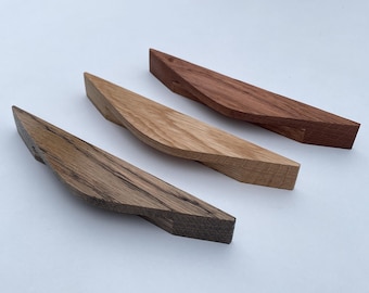SW110 RTT New Oaq  Handles/Modern Pulls/Cabinet Handles/Wooden Handles