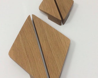 SW061 Driehoekige handgrepen/Oaq handgrepen/kastlade/moderne houten handgrepen