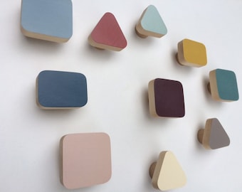 SW064 Wooden Wall Hooks/Modern Wall Hooks/Hooks/Beech&Oaq Wall Hooks