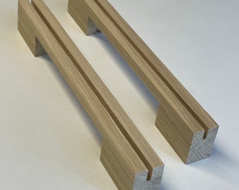 SW150 RAW Oaq Handles/Modern Pulls/ Natural Handles
