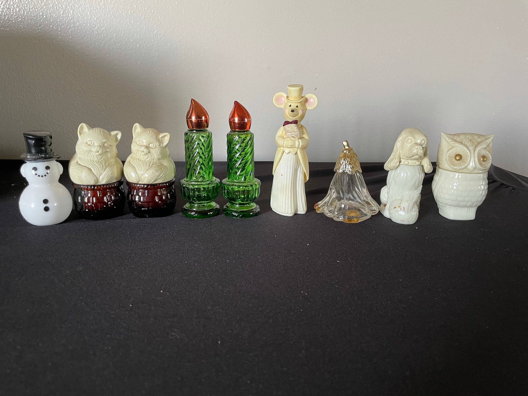 Vintage 1970s Avon Cologne EMPTY Collectible Bottles Animal Etsy