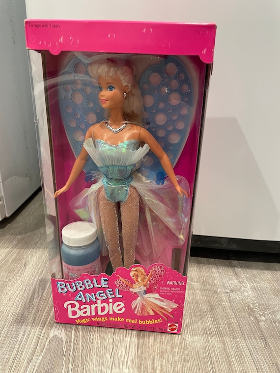 RARE Vintage 1994 Bubble Angel Barbie Muñeca Mattel NRFB - Etsy España