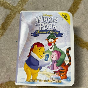 Vintage 2000 Walt Disney - Collectible McDonald&#39;s VHS Toy - Winnie the Pooh Character - Original Package