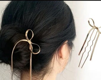 Haarstokje met strik